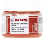 Pavoni Colorant Alimentar Liposolubil Pudra, CHOCOLART Portocaliu fara E171, 40 gr (L06SB)