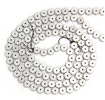  Hematit Argintiu Soare Margele pietre Semipretioase pentru Bijuterii 6x6x2 mm