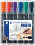 STAEDTLER Marker permanent STAEDTLER Lumocolor 352, 6 culori/set