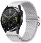 BSTRAP Elastic Nylon curea pentru Xiaomi Amazfit Stratos 2/2S/3, pearl white (SSG025C1403)