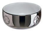 TRIXIE Castron Ceramic Pentru Pisici, 0.3 l 11 cm, Argintiu Alb, 24799