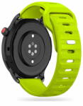  TKG Huawei Watch GT / GT2 / GT2 Pro (42 mm) okosóra szíj - Tech- Protect IconBand Line - lime szilikon szíj (szíj szélesség: 20 mm)