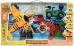 Crazoo Set cu 2 vehicule si figurine, Crazoo, Vanatorii de dinozauri
