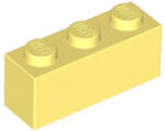 LEGO® Alkatrészek (Pick a Brick) Halvány sárga 1X1X3 Elem 6201646