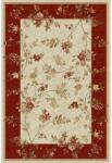 Delta Carpet Covor Dreptunghiular, 60 x 110 cm, Crem/ Rosu, Lotos 551/120 (LOTUS-551-120-0611) Covor