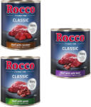 Rocco Rocco Classic Pachet mixt de testare 6 x 800 g - Mix cu vânat: Vită și vânat, ren, mistreț