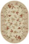 Delta Carpet Covor Oval, 120 x 170 cm, Crem, Lotos 551 (LOTUS-551-100-O-1217) Covor
