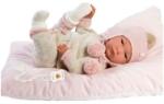 Llorens Llorens: Reborn limitált kiadású élethű újszülött baba bojtos ruhával 42cm-es 18011L
