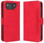  SLOT Husa portofel pentru Asus ROG Phone 7 rosie