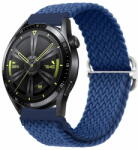  BStrap Elastic Nylon szíj Huawei Watch 3 / 3 Pro, cold blue