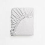 Ourbaby® Cearceaf de bumbac 160x80 cm - alb