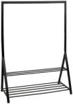 5five Simple Smart Suport Haine Athena, metal, negru, 121 x 56.5 x H 167 cm Raft