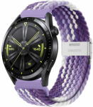  BStrap Elastic Nylon 2 szíj Huawei Watch GT/GT2 46mm, grape