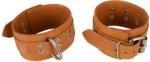 ZADO Leather Wrist Cuffs 2030705 Brown