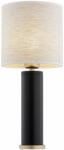 Argon 8316 | Riva-AR Argon asztali lámpa 48cm kapcsoló 1x E27 fekete, arany, natúr (8316)