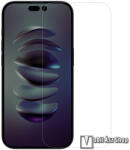 Apple iPhone 14 Pro Max, Üvegfólia, 0, 3mm vékony, 9H, Sík részre