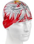 Mad Wave плувна шапка mad wave poland swim cap бяло/червен