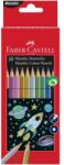 Faber-Castell Hatszögletű metál színes ceruza 10 db (201583)