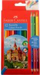 Faber-Castell Színes ceruza 12 db + Bicolor 3 db (110312)