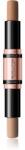 Revolution Beauty Fast Base двустранна контурираща писалка цвят Fair 2x4.3 гр