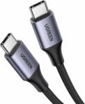 UGREEN 15311 USB-C apa - USB-C apa Adat és töltő kábel - Szürke (1m) (15311)