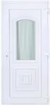 Delta Odera jobbos műanyag bejárati ajtó 100x210 cm, fehér, nagy üveges