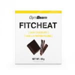 GymBeam Ciocolată proteică Fitcheat 10 x 80 g ciocolată neagră cu vanilie