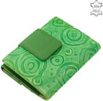 Giultieri HP120 zöld bőr női pénztárca