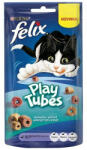 FELIX Állateledel jutalomfalat FELIX Play Tubes macskáknak hal-garnélarák 50 g - papir-bolt