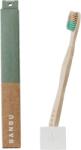 BANBU Bambusz fogkefe - Puha - Zöld