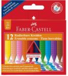 Faber-Castell Zsírkréta radírozható 12 db-os Faber-Castell Grip (122520)