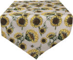 Clayre & Eef Traversa masa bumbac Floarea Soarelui 50x160 cm (SUS65) Fata de masa