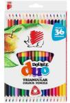 ICO Double Duo háromszögletű kétvégű színes ceruza 18 db (TICSUKK36/7140152001)