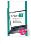 Clean IT tisztító oldat notebookokhoz ronggyal, 2x30ml (CL-182)