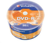 Verbatim DVD-R (50 csomag) 16x WRAP 4, 7 GB MATT (43788)