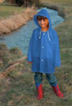 Doppler gyermek esőkabát, 116-os méret, kék (77486BL)