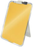 Leitz Tabla LEITZ Cosy, sticla, pentru birou, marker inclus, cu trepied, galben chihlimbar (L-39470019) - vexio