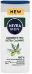 Nivea Men Sensitive Pro Ultra-Calming Shower Gel gel de duș 250 ml pentru bărbați