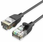 Vention CAT6a UTP Patch Cord Cable, 0.5m, fekete/sárga (IBIBD)