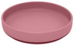 PETITEMARS PETITE&MARS Szilikon tányér tapadókoronggal TAKE&MATCH Dusty Rose 6m+ - babamarket