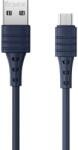 REMAX Cablu de Date Remax USB Micro Zeron, 1m, 2.4A Albastru (31149)