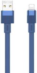 REMAX Cablu de Date Remax USB-lightning Flushing, RC-C001, 1m, Albastru (31166)