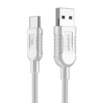 Vipfan Cablu de Date Vipfan USB to USB-C X04, 5A, 1.2m (Alb) (25511)