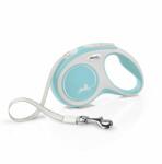 flexi Flexi NEW COMFORT lesă S până la 15kg, 5m bandă - albastru deschis