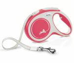 flexi Flexi NEW COMFORT lesă L până la 60kg, 5m cablu - roșu