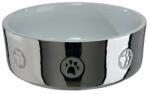 TRIXIE Castron din ceramică pentru câini, argintiu - 0, 3 l