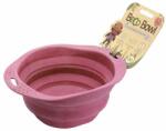 Beco Pets BecoBowl EKO Travel Bol pliant pentru călătorii roz, S