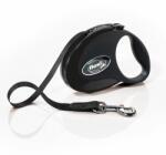 flexi Flexi STYLE lesă S până la 12kg, 3m bandă - negru