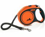 flexi Flexi XTREME lesă L până 65kg, 5m cablu - portocale