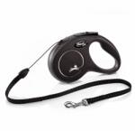 flexi Flexi New Classic S lesă de până la 12kg, 5m cablu - negru